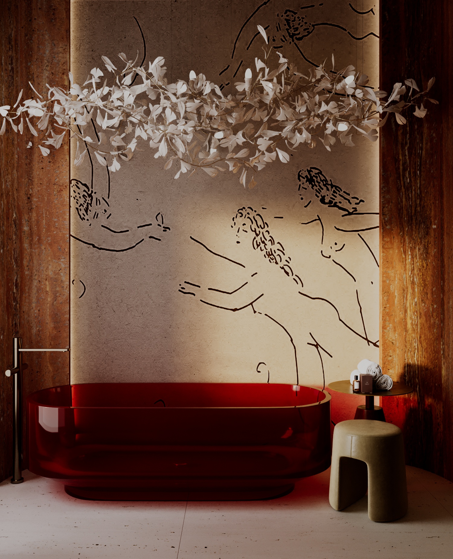 Master bathroom